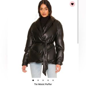 BLANK NYC tie waist puffer - SOLD OUT online